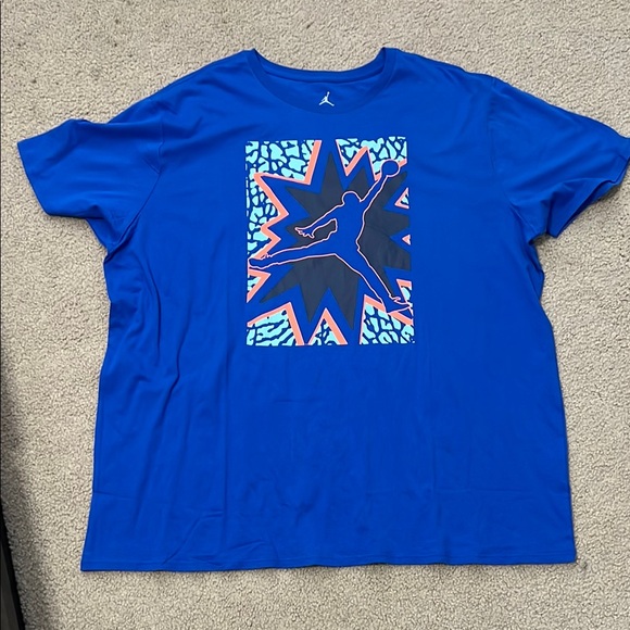 Blue Graphic Men’s  T-Shirt - Picture 1 of 1